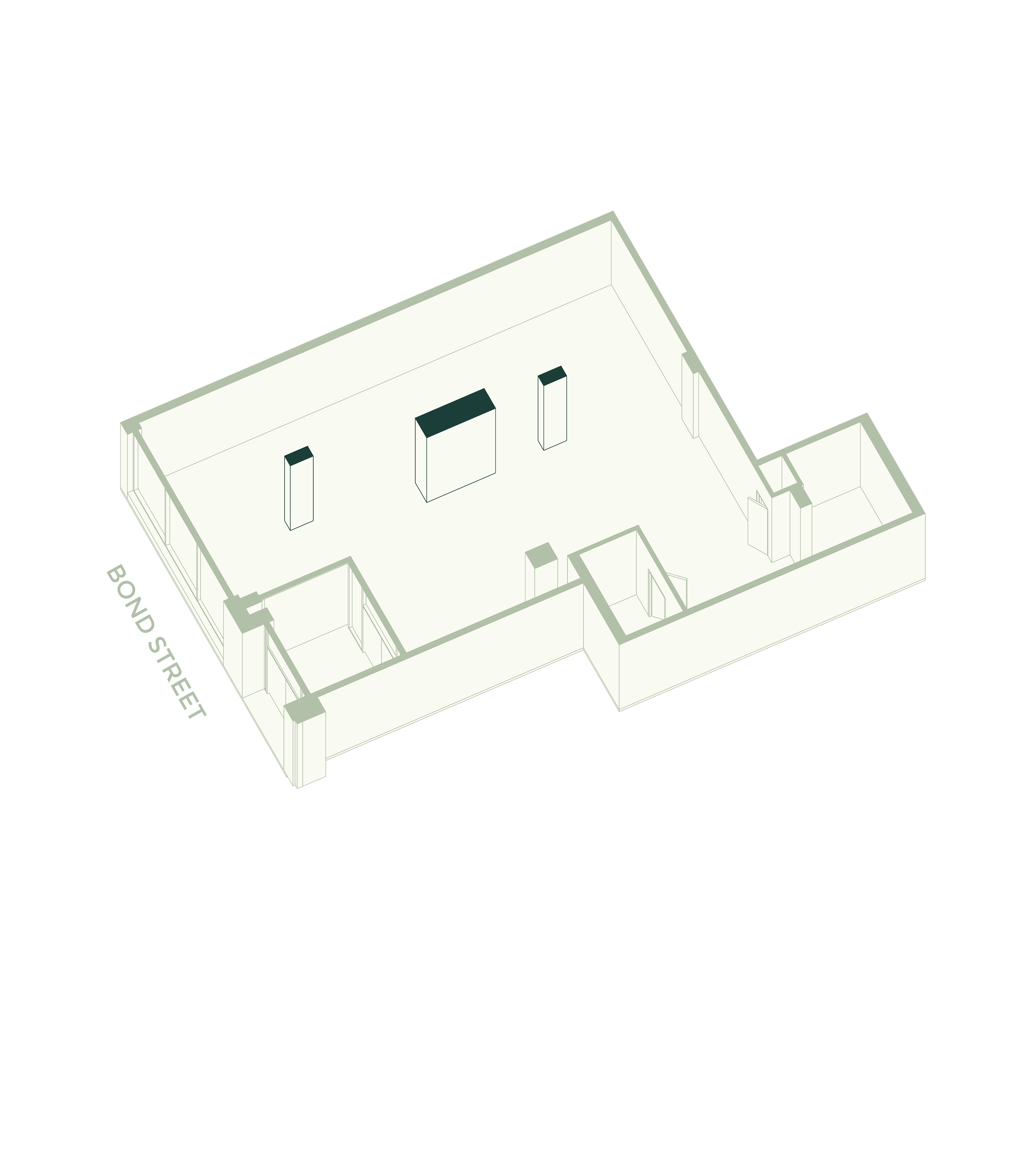 Ground Floor 009: 1,678 SF