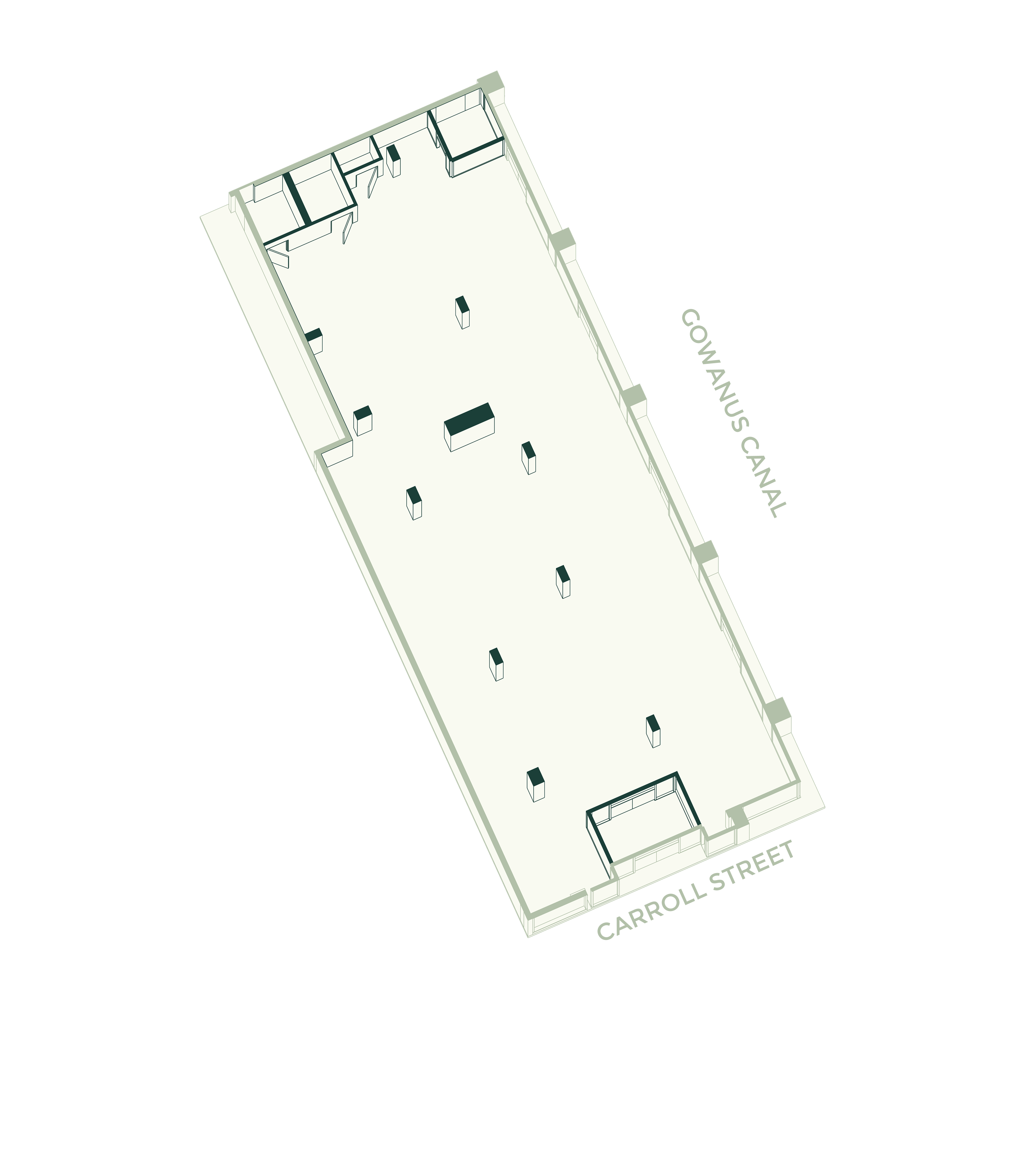 Ground Floor 01: 3,507 SF