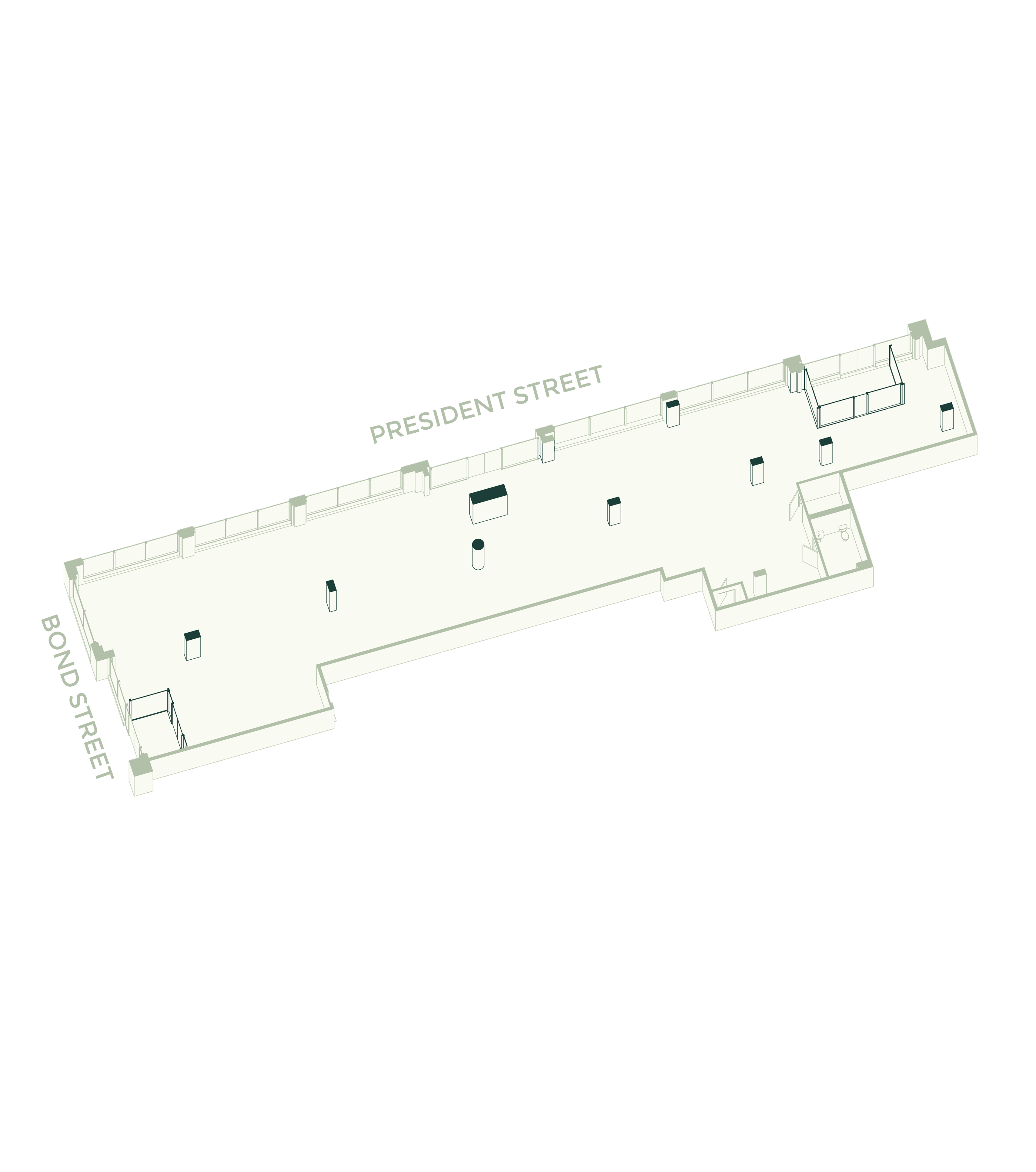 Ground Floor 04: 4,600 SF