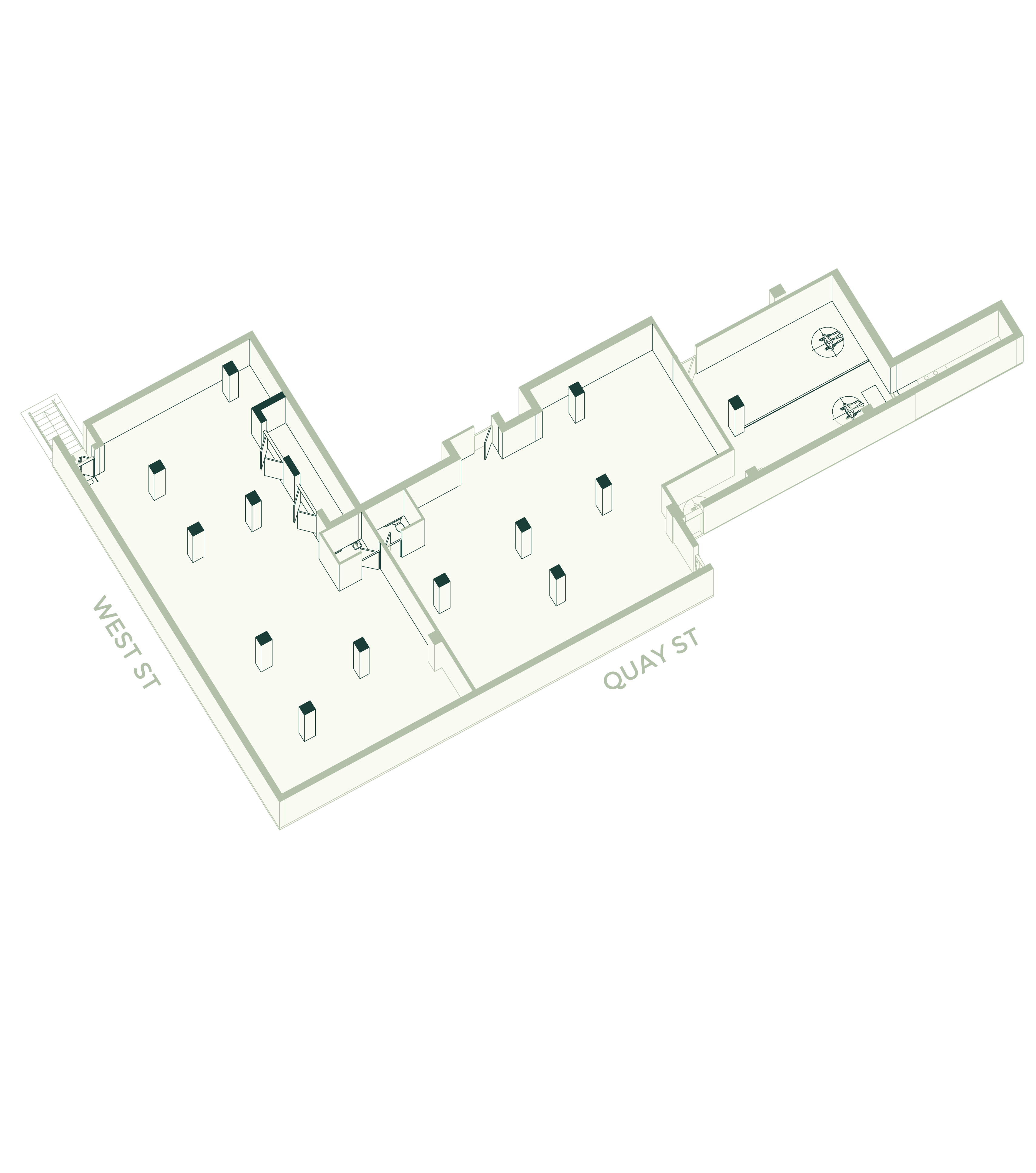 Lower Level: 5,190 SF
