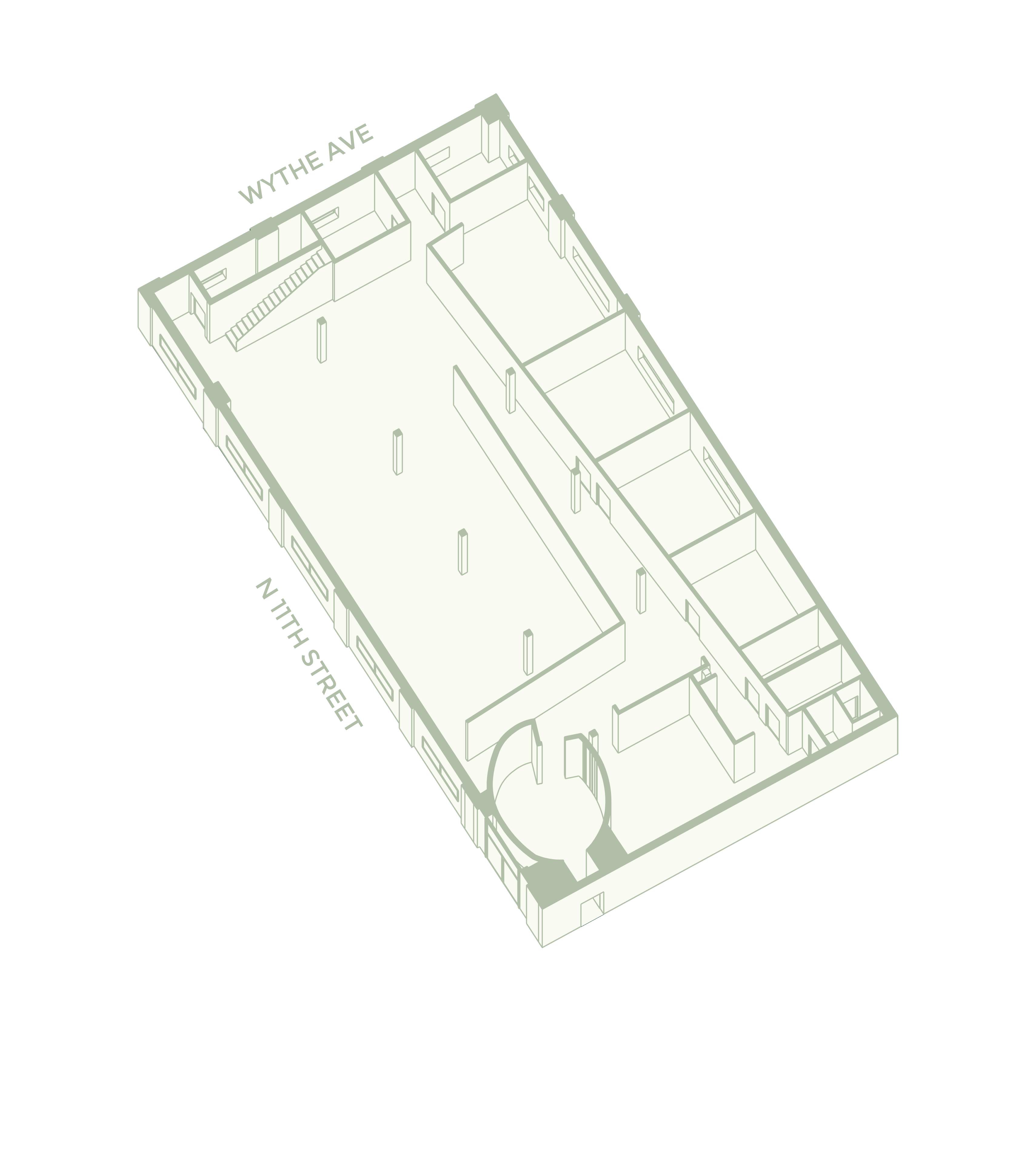 Second Floor: 6,000 SF