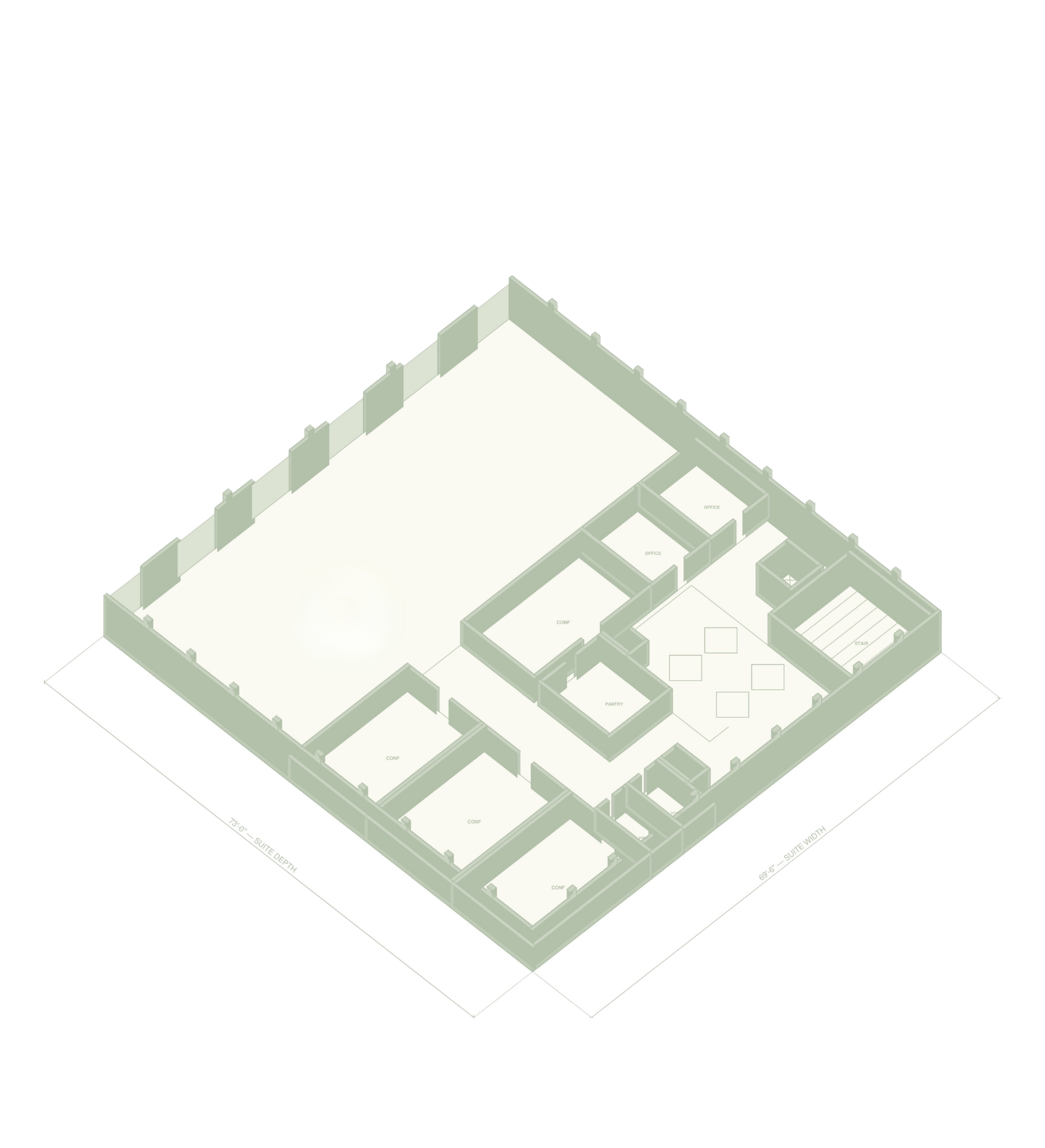 8th Floor Office Floor Plan