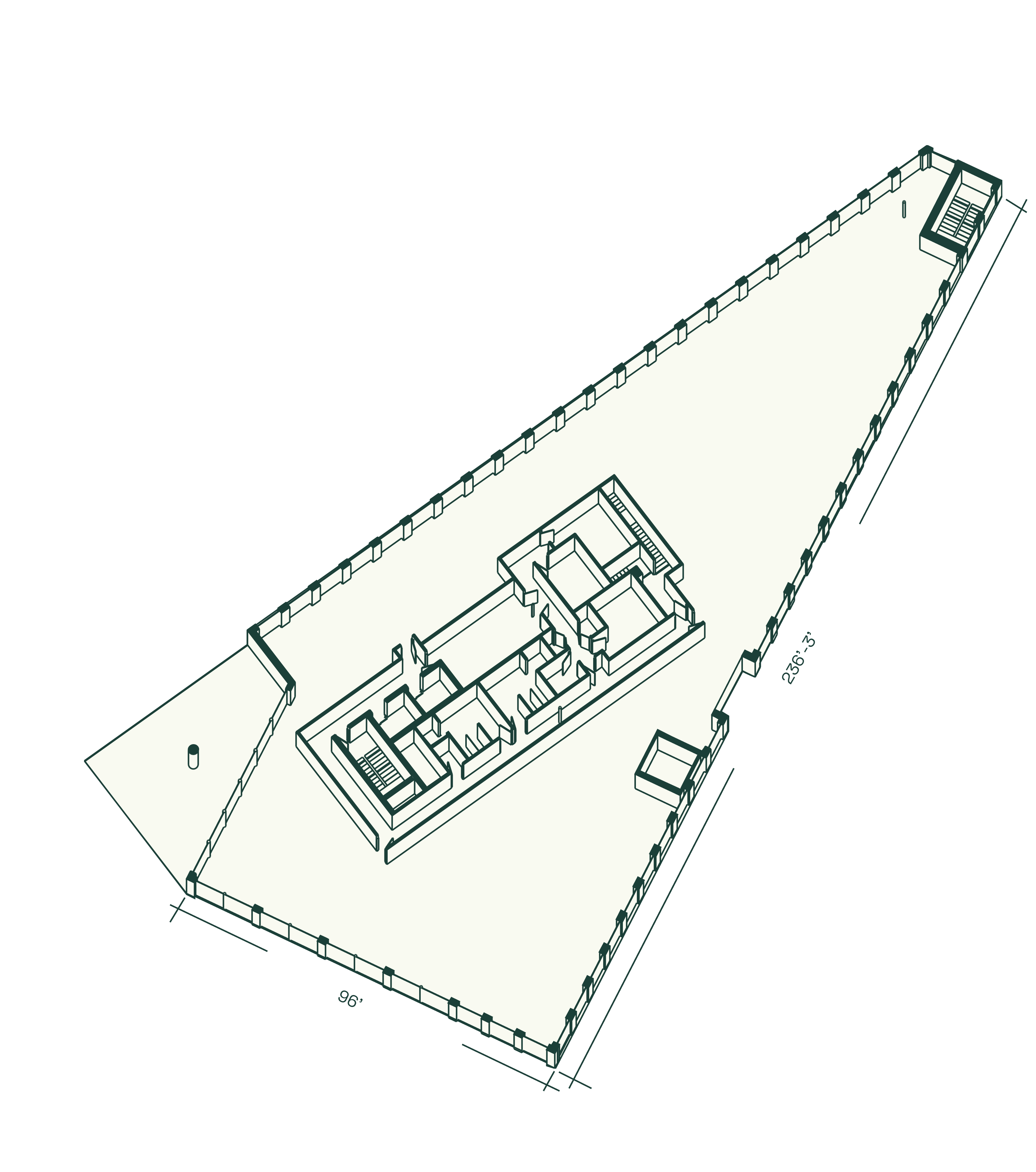 Second Floor: 14,671.04 SF